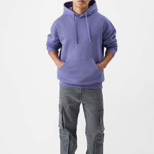 Sweat à capuche pour homme, coupe ample, design streetwear, tissu doux, séchage rapide, sport, athlétique - Product Image 4