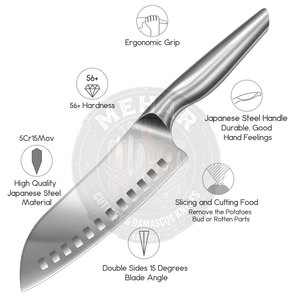 Outils à main multi-usages, couteaux en acier inoxydable couleur argent, logo personnalisé, couteaux en acier inoxydable - Product Image 3