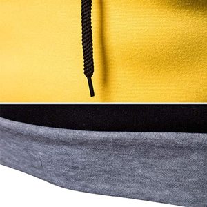 Sudadera con capucha para hombre, de fabricante personalizado, 380 500, de peso pesado, gruesa, desgastada, corta, con parche bordado, lavado ácido, estilo streetwear - Product Image 3