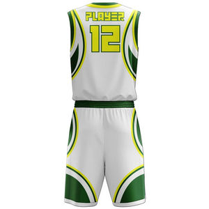 Chaleco de Baloncesto Juvenil Transpirable de Poliéster con Técnica de Sublimación para Uniformes de Entrenamiento de Baloncesto - Product Image 3