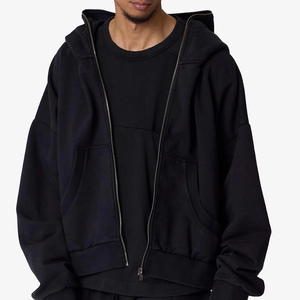 เสื้อฮู้ดดี้ผู้ชายขายส่ง ผ้าฝ้ายหนานุ่ม สไตล์สตรีทแวร์ - Product Image 1