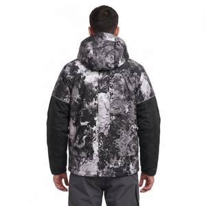 Veste de pêche imperméable à capuche multi-poches camouflage coupe-vent pour l'extérieur - Product Image 2