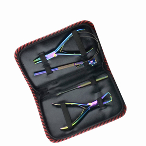 Adhésifs pour extensions de cheveux en acier inoxydable à forte adhérence, finition satinée, micro-liens, micro-perles, pinces, usage commercial MIANBRO - Product Image 6