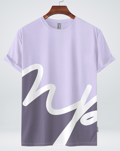 T-shirt en coton imprimé rétro pour homme, coupe ample, col rond, doux, respirant, manches courtes, style streetwear, tee-shirt tendance - Product Image 1