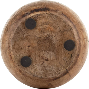 งานไม้คลาสสิกทำมือ เรียบง่าย สีน้ำตาลธรรมชาติ น้ำหนักเบาและทนทาน สำหรับตกแต่งบ้านหรือสำนักงาน โดย MULTI CRAFT - Product Image 6