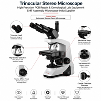 Microscope stéréoscopique trinoculaire |   Équipement de réparation de circuits imprimés de haute précision et équipement de laboratoire gemmologique |   Fournisseur indien de microscopes d'assemblage SMT