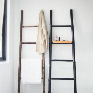 Stylish Decorative Straight Bamboo <b>Ladders</b> Cheapest Price Durable Bathtub Accessories Towel Rack <b>Ladder</b> - Product Image 1
