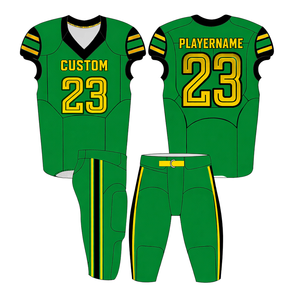 Proveedor de Uniformes de Fútbol Americano OEM con Opciones de Tallas Personalizadas, Diseños Modernos y Tela de Larga Duración - Product Image 3