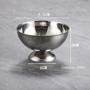 Restaurant Stainless Steel Ice Bucket American Style 150ml Capacity for Catering <b>Wine</b> & for Beverage Tubs - Product Image 3