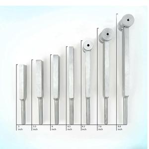 7-Piece German Tuning Forks Set for Healing and Surgical Instruments High Quality 2-Year Warranty Class I by <b>Blush</b> Surgical - Product Image 3