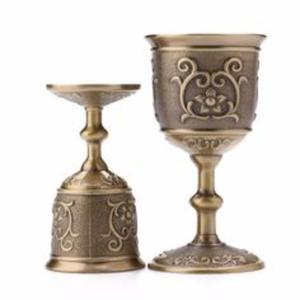Premium <b>Copper</b> Glass Decorative Beverage <b>Cup</b> For Restaurant Serving And Stylish Kitchen Collection - Product Image 5