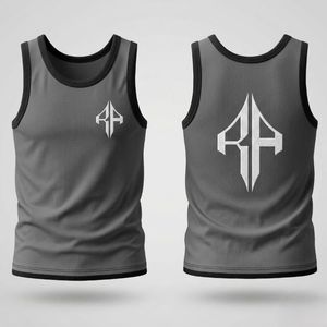 Débardeur pour homme, style décontracté, qualité supérieure, design personnalisé, technique d'impression, matière 100% coton par RIVIAN ATLANTIC - Product Image 1