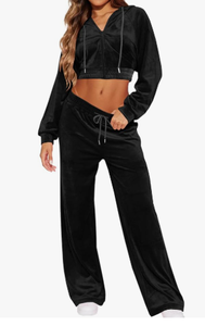 Ensemble de survêtement évasé personnalisé pour femme, taille haute, tenue de sport deux pièces, fabricant de vêtements de fitness - Product Image 6