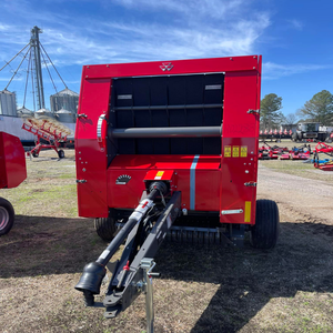 Factory-direct Round Straw Hay Baler with Engine and Motor Advanced Compression & <b>Binding</b> System High Capacity 80-120 Bales/h - Product Image 4