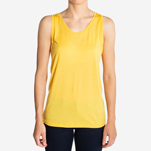 Débardeur dos nageur côtelé doux pour femme, col ras du cou, pour la course, l'entraînement et la gym - Product Image 1