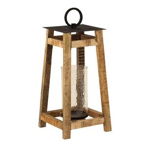 Nouvelle Arrivée : Lanterne Suspendue en Bois et Métal pour Décoration d'Éclairage Domestique, Mariages et Noël – Taille Personnalisable - Product Image 2