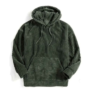 Sweat-shirts à capuche pour hommes sur mesure du meilleur fournisseur, haute qualité, 100% coton, polaire tissé lavé, vêtements de sport avec poches - Product Image 3