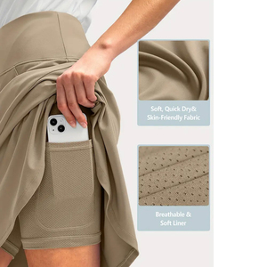 Faldas Cortas Casuales Transpirables de Alta Calidad para Mujer, 100% Algodón, Venta al por Mayor, Hechas en Pakistán - Product Image 6