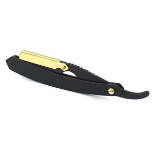 Navaja de Barbero Turca Desechable Personalizada con Recubrimiento de Papel, Mango de Madera y Plástico ABS, Hoja Única - Diseño y Empaque Personalizables - Product Image 1