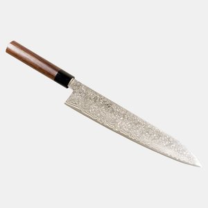 Cuchillo de Cocina Profesional Damasco, Hoja de Acero de 67 Capas con Mango de Madera Pakka Premium para un Corte Preciso - Product Image 3
