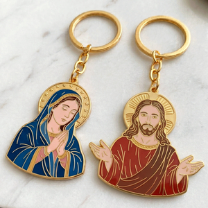 Porte-clés religieux personnalisés pour l'église, Marktex - Product Image 1