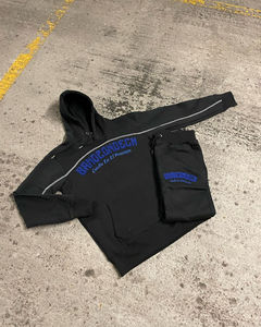 Conjunto Deportivo Casual de Invierno para Hombre en Algodón Suave, Diseño Estampado, Tejido Bordado para Mayor Calidez Profesional - Product Image 4