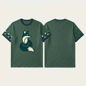 Camiseta de Hombre con Estampado Gráfico, Manga Corta, Algodón, Informal, Inspirada en Viajes, Ropa de Moda, Camisetas para Hombre - Product Image 2