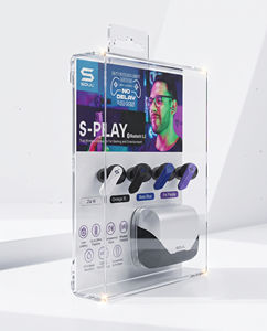 Caja de Empaque de Acrílico Transparente Personalizada Moderna para Estuche de Airpods y Accesorios para Auriculares - Product Image 4