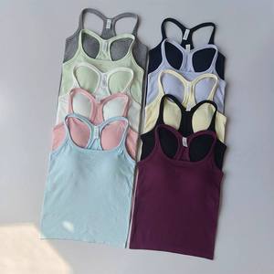 Camiseta de Compresión sin Mangas para Mujer, Chaleco Deportivo con Tela Elástica Transpirable para Entrenamiento, Running y Gimnasio - Product Image 6