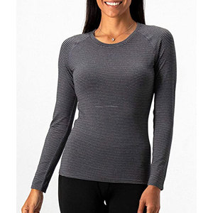 OEM <b>Women</b> Compression Shirt <b>Long</b> <b>Sleeve</b> Rash Guard UV Protection Breathable Anti-Bacterial Quick Dry Swim Jogging Yoga Fitness - Product Image 5
