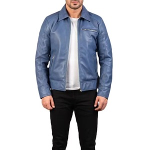 Wholesale <b>Genuine</b> <b>Leather</b> <b>Jackets</b> Men Custom <b>Jacket</b> for man Autumn And Winter Outdoor <b>Leather</b> Motorcycle Coats with Oem - Product Image 4