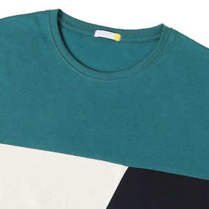 Nouveauté T-shirt décontracté pour homme 100% coton Logo personnalisé sur le devant Tissu en molleton tricoté uni Séchage rapide et respirant - Product Image 5
