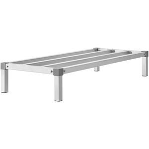 Estante de Almacenamiento Comercial de Aluminio Soldado, 48 x 20, para Alimentos, 8 Niveles, Capacidad de 1000 Libras, Tipo Cantilever - Product Image 1
