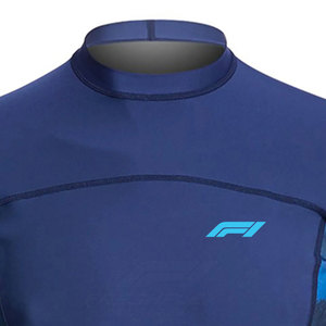 Último Diseño, Precio Económico, Camisetas de Protección Solar para Hombre, Color Sólido, Transpirables, Ligeras, de Spandex/Poliéster, Cómodas y Duraderas para Venta en Línea - Product Image 4