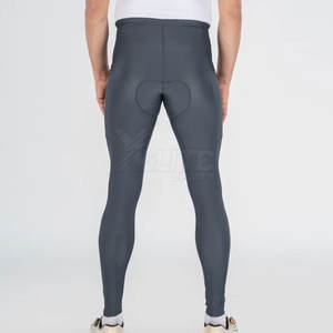Collants de cyclisme légers et extensibles pour hommes en Spandex/Polyester, respirants, avec maille sans couture, fusion de haute qualité, ajustement flexible - Product Image 3