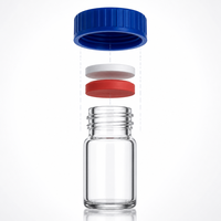 Flacons en verre injectables, bouteilles d'huiles essentielles, contenants de stockage, flacons compte-gouttes