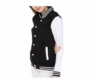 Nouvelles vestes universitaires pour femmes en coton toile imperméable et respirant, taille plus, design unique, vente en gros - Product Image 3