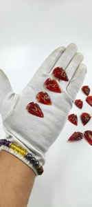 Juego de Piedras Rúnicas de Obsidiana Roja con Punta de Flecha, Hermoso Juego de Runas de Cristal Futhark, Estilo Feng Shui, Ágata Muntaha Grabada para Sanación - Product Image 2