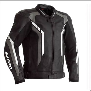Fashion Slim Motorbike Leather Jacket Design Your Own Motorbike Leather Fashion Jackets In Low Moq - Product Image 3