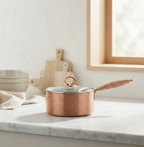 Compatible Stainless Steel Saucepan Contemporary Design Copper Coiled Metal Saucepan Best Selling <b>Induction</b> Cooker - Product Image 1