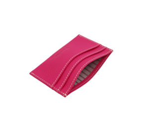 [Cualidad Garantizada] Cartera Delgada de Cuero Genuino Italiano Castello, Color Rojo, Fucsia, Morado, Azul Marino, Verde Azulado, Poliéster, Unisex - Product Image 3