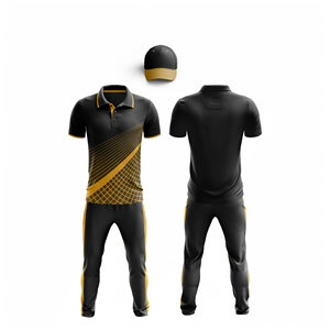 High Quality Performance Sublimated <b>Cricket</b> Uniform | Men Women Youth <b>Cricket</b> Wears Polo Shirt and Trouser Full Team Outfit - Product Image 1