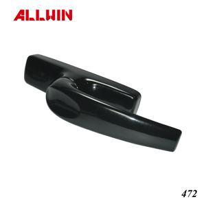 Poignée de fenêtre à battant moderne en aluminium blanc de qualité supérieure avec loquet pour hôtels, villas, centres commerciaux et appartements - Product Image 6