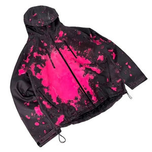 เสื้อแจ็คเก็ตกันลมแบบเปลี่ยนสีได้ตามอุณหภูมิ  แบบมีฮู้ด ซิป แขนยาว ไซส์ใหญ่ กันน้ำ คุณภาพสูง - Product Image 4