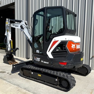 Miniexcavadora Hidráulica Bobcat E35 con Motor, Caja de Cambios PLC, Bomba y Engranajes de Alta Eficiencia, Garantía de 2 Años - Product Image 2
