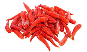 Piment rouge entier sans tige surgelé IQF de qualité supérieure, emballage en vrac, certifié HACCP pour l'exportation et la restauration - Product Image 1