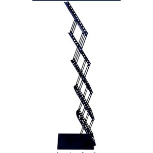 Expositor de Revistas de Madera de Acacia y Metal, Estilo Industrial Moderno, Venta al Por Mayor - Product Image 4