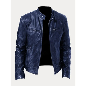 Chaqueta de Cuero de Oveja para Motociclistas Clush, Diseño Exclusivo, Chaqueta de Invierno Acolchada Personalizada para Hombre - Product Image 1