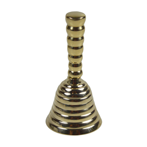 2023 Collection Hand Bells Christmas Gifts Solid Metal Call Bells Best for Dining Hall School Office Table Bell Bulk Supplies - Product Image 3