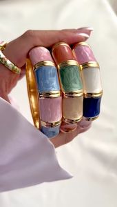 3pcs Hyperbole Stackable Irregular Geometric Wide <b>Bangle</b> Resin Chunky Fashion <b>Bangles</b> <b>Set</b> - Product Image 2